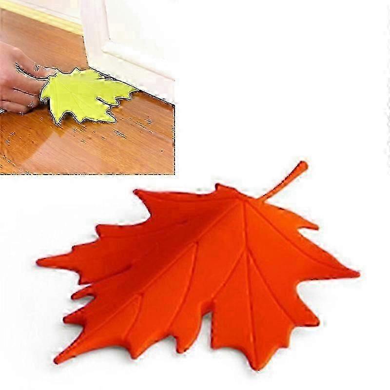 Dekorativer Türstopper Im Stil Eines Herbstlichen Ahornblattskkk