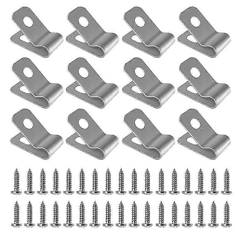 100 Drahtzaunklemmen Mit Schrauben, Edelstahlklemmen, Geeignet Für Drahtstärken Von 12-16 Gauge.