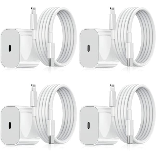 25-w-schnellladegerät Kompatibel Mit Samsung Usb-c-netzteil, 1 M Kabel, 4er-pack (samsung, 25 W, Schwarz, 4-polig).