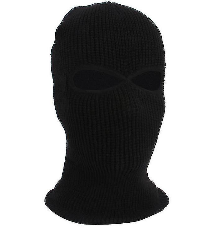 Vollgesichtsmaske Mit 2 Löchern Und Kapuze