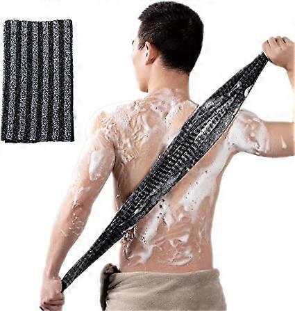 Extra Langer Peeling-rückenschwamm, 100 X 25 Cm, Magischer Rückenschwamm Zur Verwendung Unter Der Dusche, Waschlappen Für Bad Und Körperreinigung [nx]