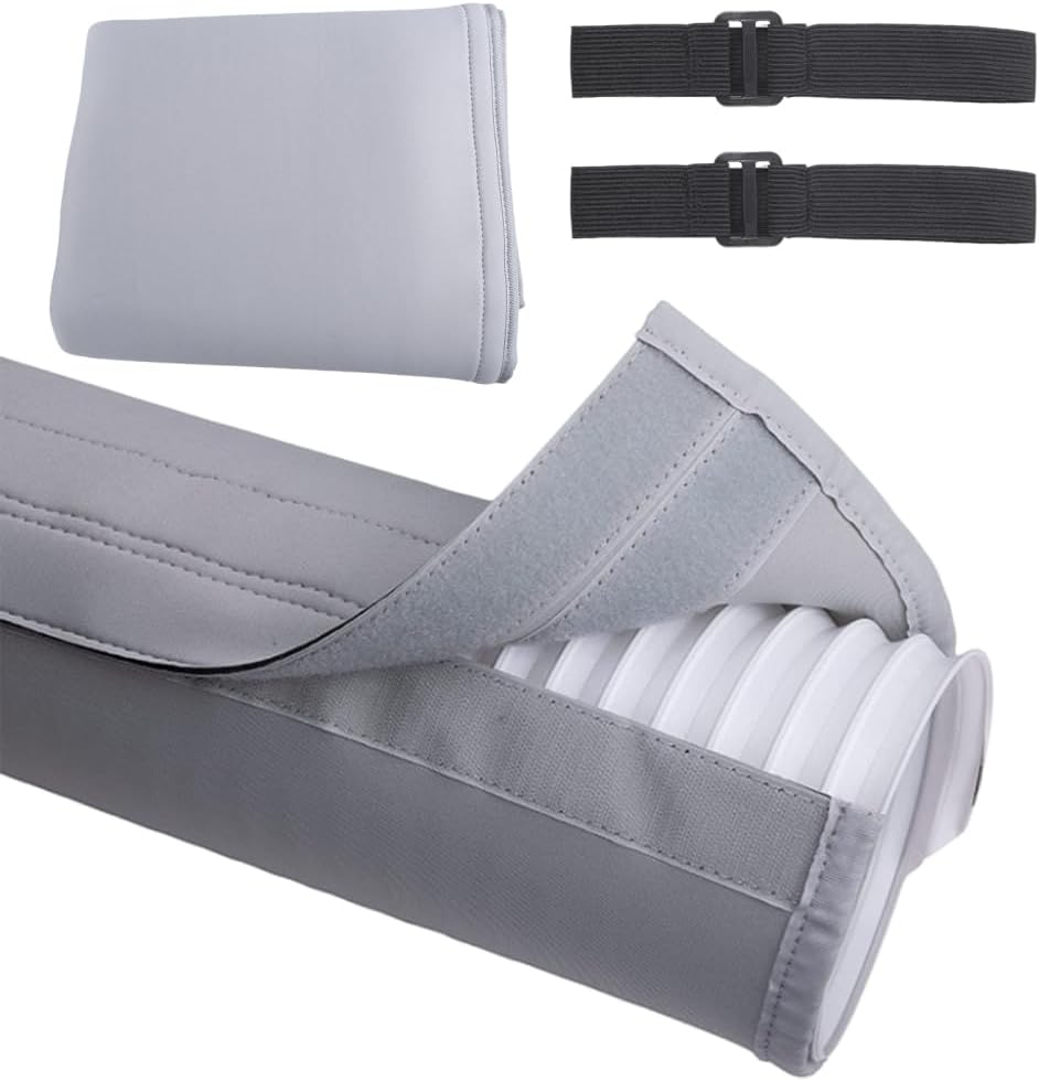 Klimaanlagenkompatible Schlauchhülle, Flexible Hülle Mit Gummiband. Kompatibel Mit Abgasrohren Mit 5" Und 5,9" Durchmesser.