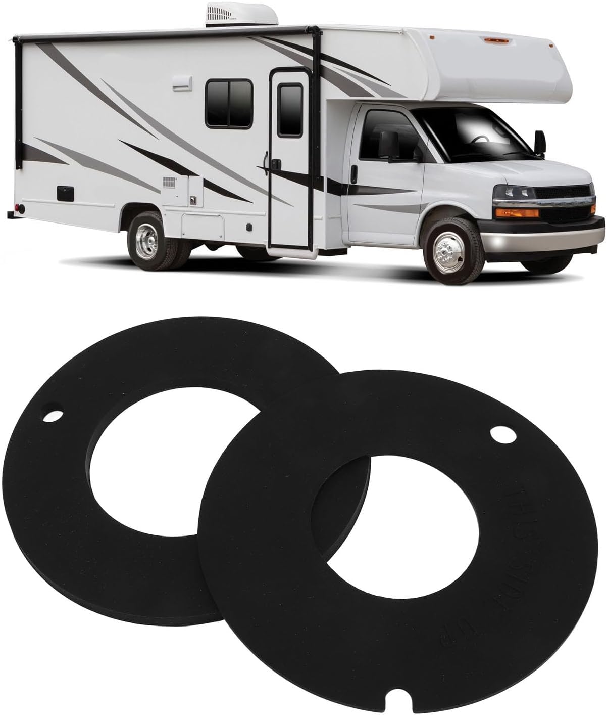 Toilettendichtungsset Für Wohnmobile Mit Verbessertem Design, Wasserdicht Und Geruchsdicht – Eine Praktische Lösung. Kompatibel Mit Vacuflush, Ideal Für Camping Und Reisen.