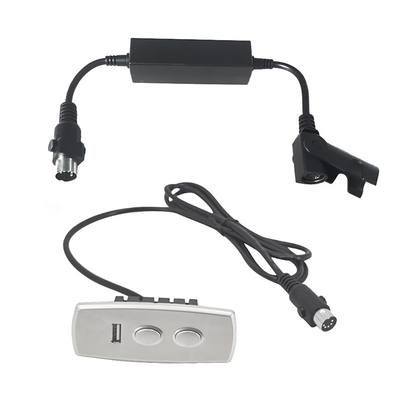 Neigungsverstellung Kompatibel Mit Elektrischem Relaxsessel, Elektrischem Aufstehsessel, Sofa, Freizeitsessel, 2 Tasten, 1 Motorsteuerung (mit 5v 2a Usb-ladegerät, Dc29v Eingang)