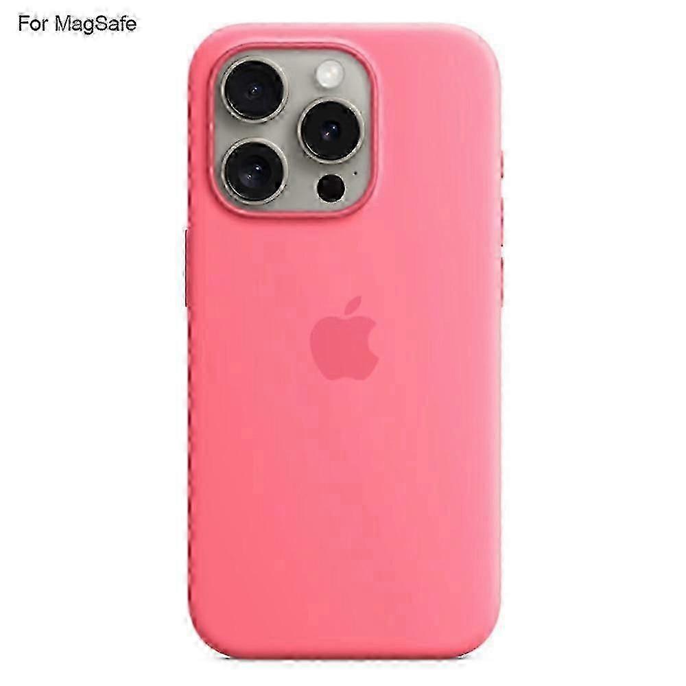 Tt Premium-hülle Kompatibel Mit Iphone 15 Pro – Magsafe-flüssigsilikonhülle Mit Klappmechanismus