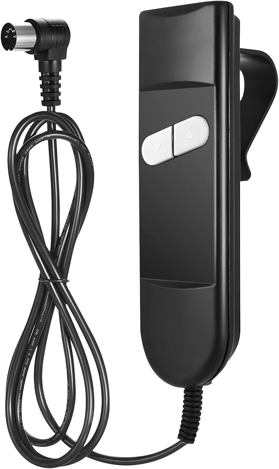 Fernbedienung Mit 2 Tasten Und 5 Pins. Kompatibel Mit Elektrorollstühlen Und Manuellen Schaltern. Kompatibel Mit Rollstühlen Und Elektrischen Sofas.