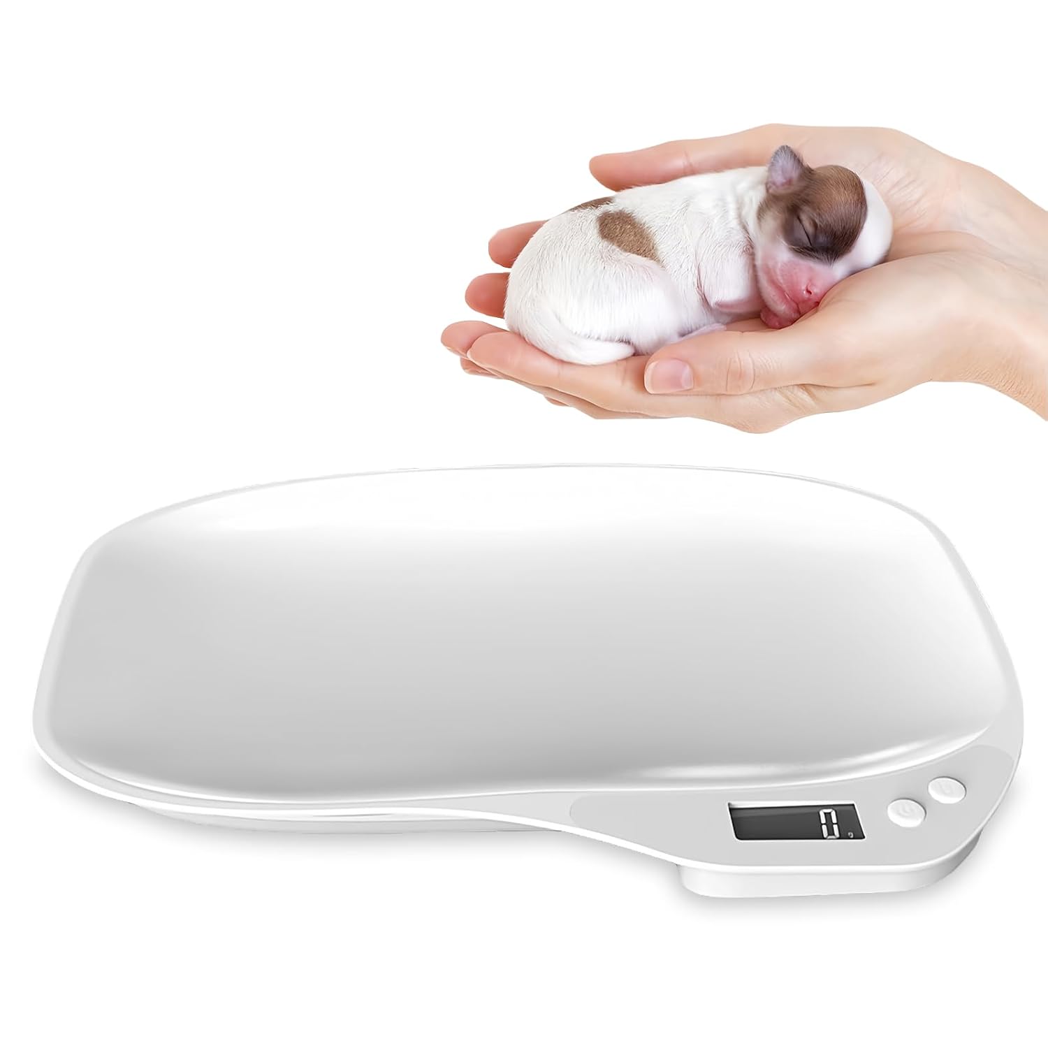 Digitale Waage Für Kleintiere: Haustierwaage, Lebensmittelwaage, Babywaage, Digitale Lcd-waage, Katzenwaage Mit 4 Wiegemodi (kg/oz/lb/ml).