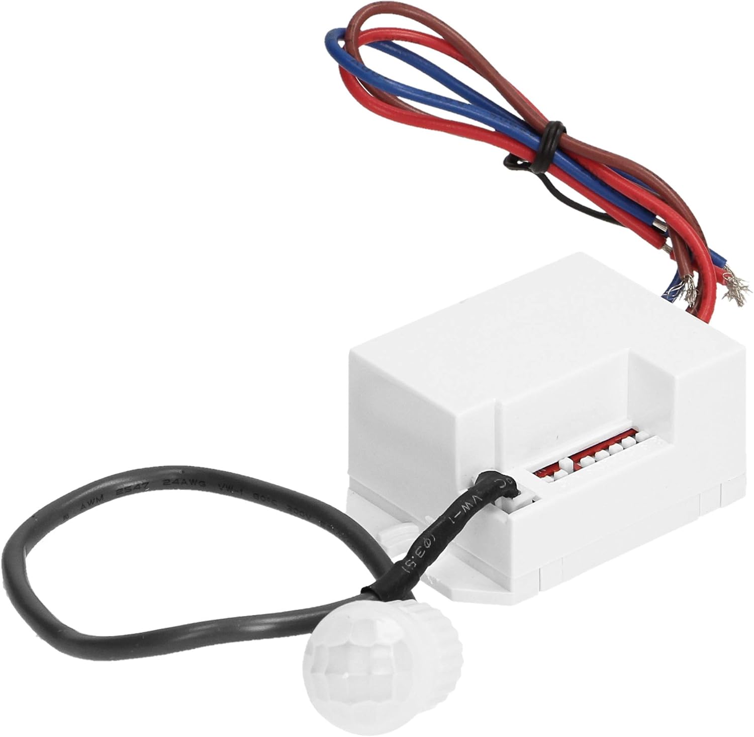 Mini-bewegungsmelder (120°/360°) Mit Dämmerungssensor Und Timer. Betrieb Mit Einer 1-w-led.