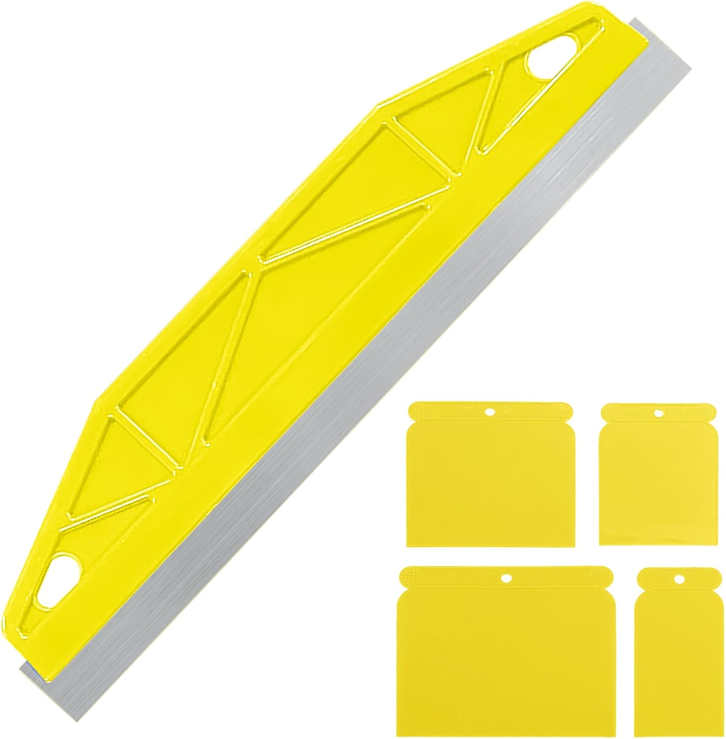 30 Cm Schneidwerkzeug Aus Edelstahl Set Mit 4 Lackschonenden Schneidwerkzeugen Tapetenschutz-set (gelb)
