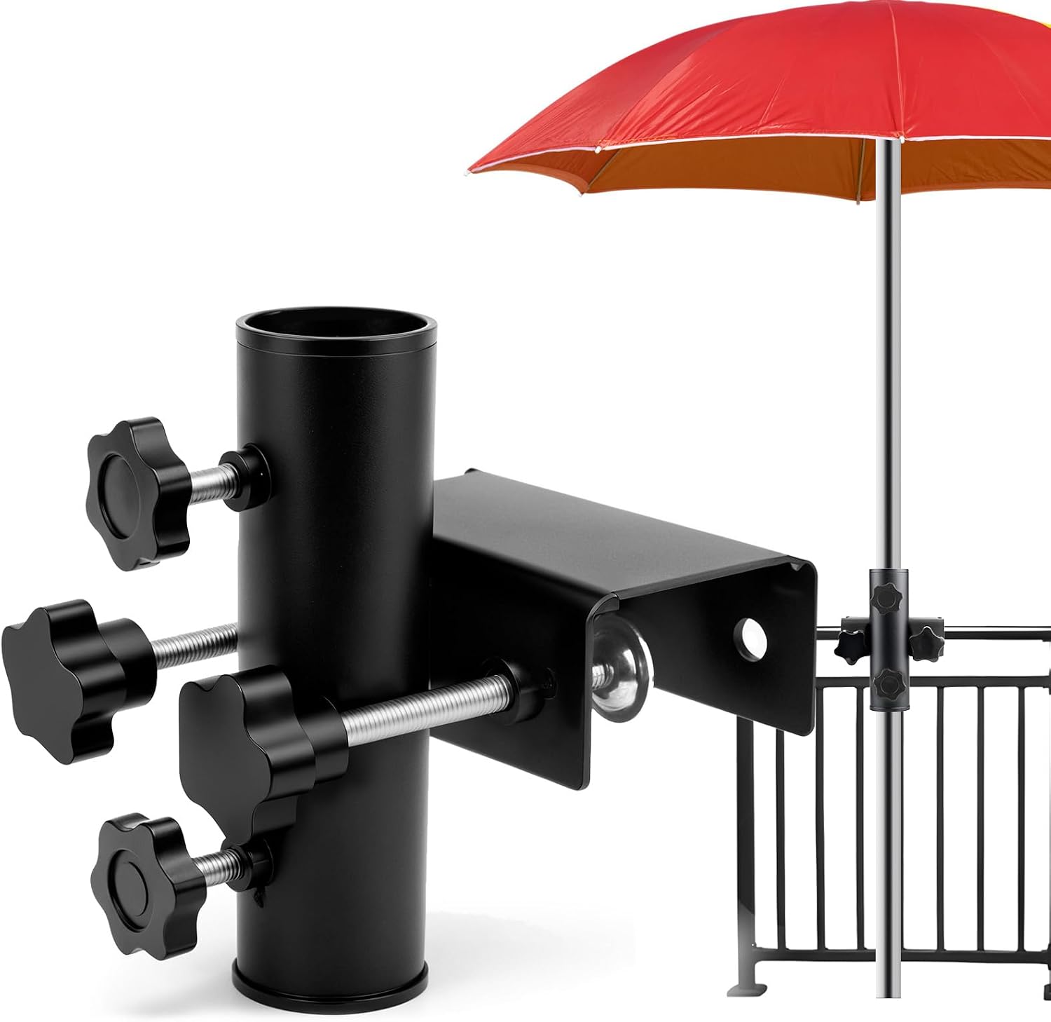 Sonnenschirmständer Für Balkone, Sonnenschirmfuß Für Den Außenbereich Geeignet, Metall-sonnenschirmständer – Sonnenschirmständer Für Balkone, Terrassen Und Den Außenbereich, Ersatzfuß