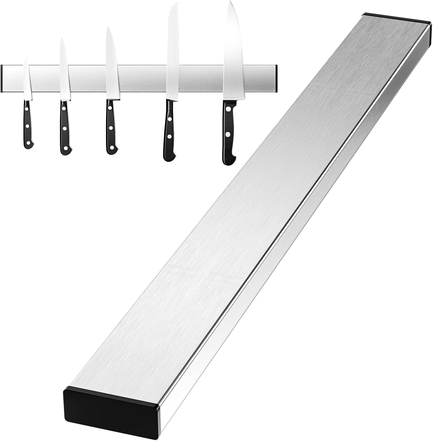 30 Cm Magnetischer Messerhalter, Magnetische Messerleiste, Magnetische Klingenschiene, Bohrfreie Montage, Kompatibel Mit Werkzeugen Aus Eisen, Löffeln, Schaufeln, Wandmontierter Messermagnet