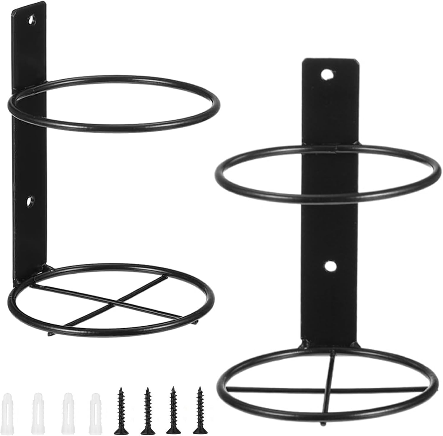 Wandmontiertes Flaschenregal, 2er-set, Geeignet Für Rotwein Und Andere Getränke, Ideal Für Bar, Party Oder Als Dekoration Für Zuhause.