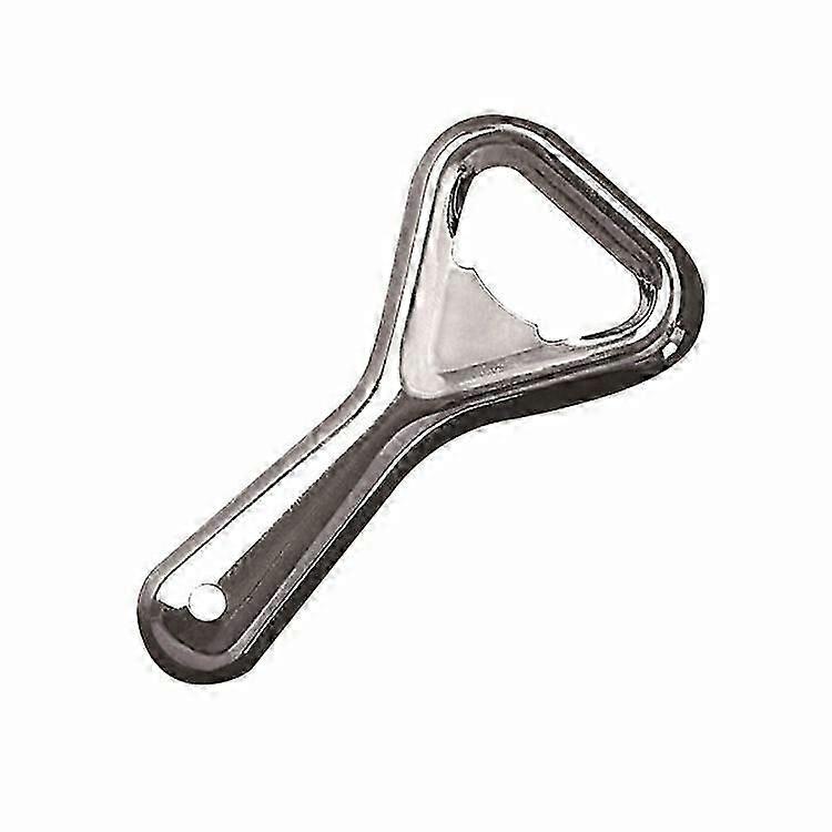 Set Mit 2 Silbernen Flaschenöffnern Aus Stahl, 8 X 4 Cm, Leicht Zu Öffnen Und Tragbar, Ideal Für Zuhause, Küche Und Bar.