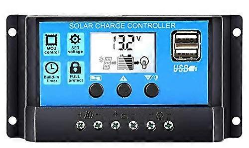 10a 12v Pwm-solarladeregler Mit Batterieüberladeschutz Für Wohnmobile Und Solaranlagen