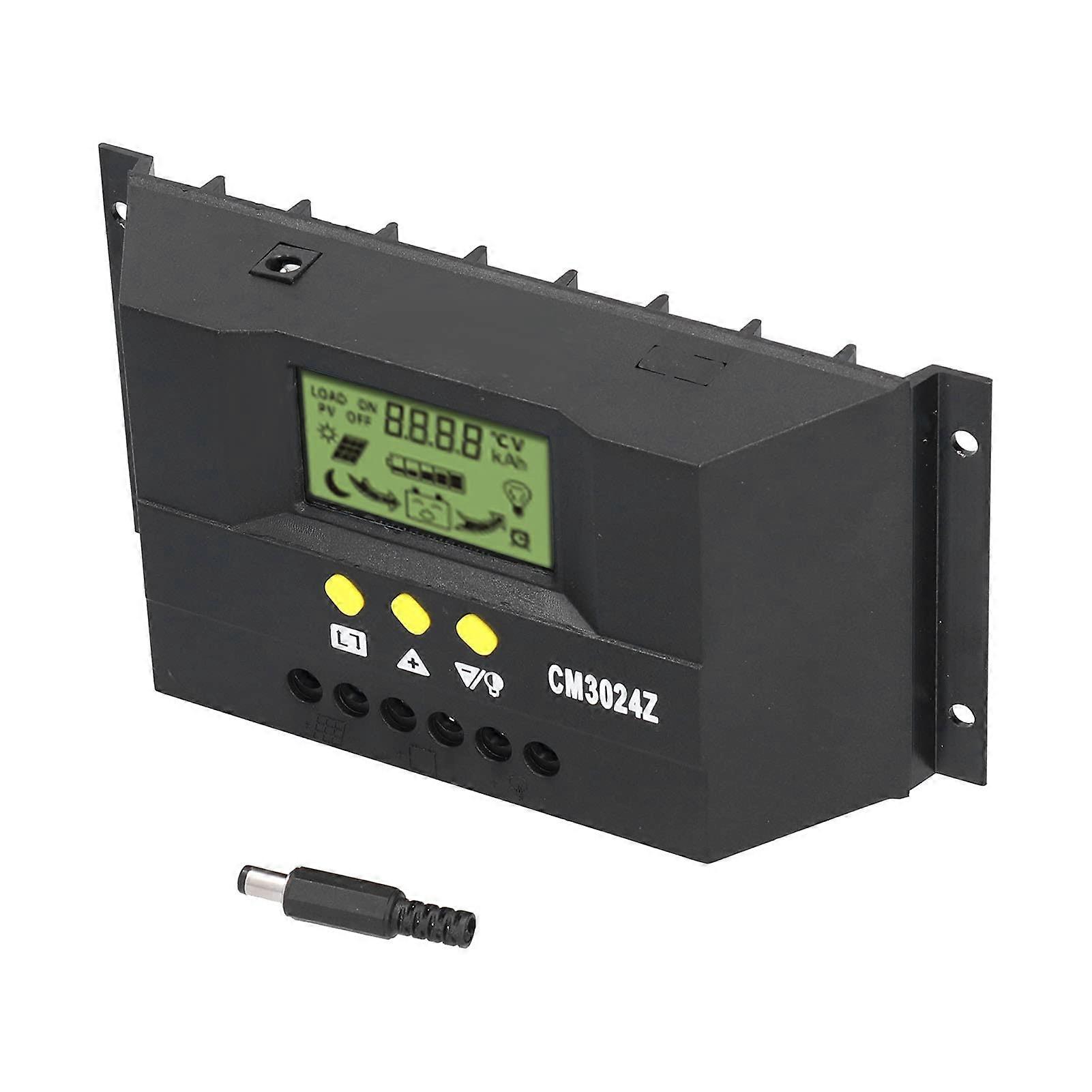 Cm3024z 20a Pwm 12v/24v Solar-laderegler Mit Lcd-bildschirm Zum Laden Von Solarzellenbatterien