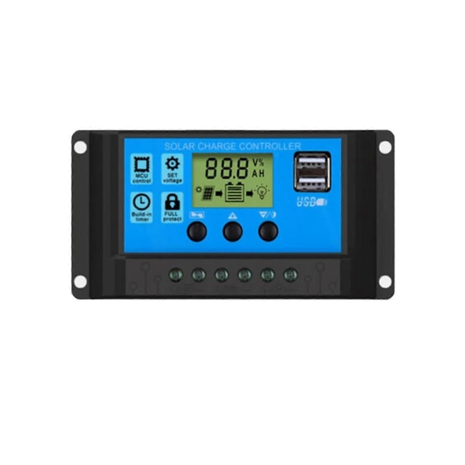 Wasserdichter 20a 12v/24v Solarladeregler Für 100w-module, Netzunabhängige Windkraftanlagen Für Wohnmobile