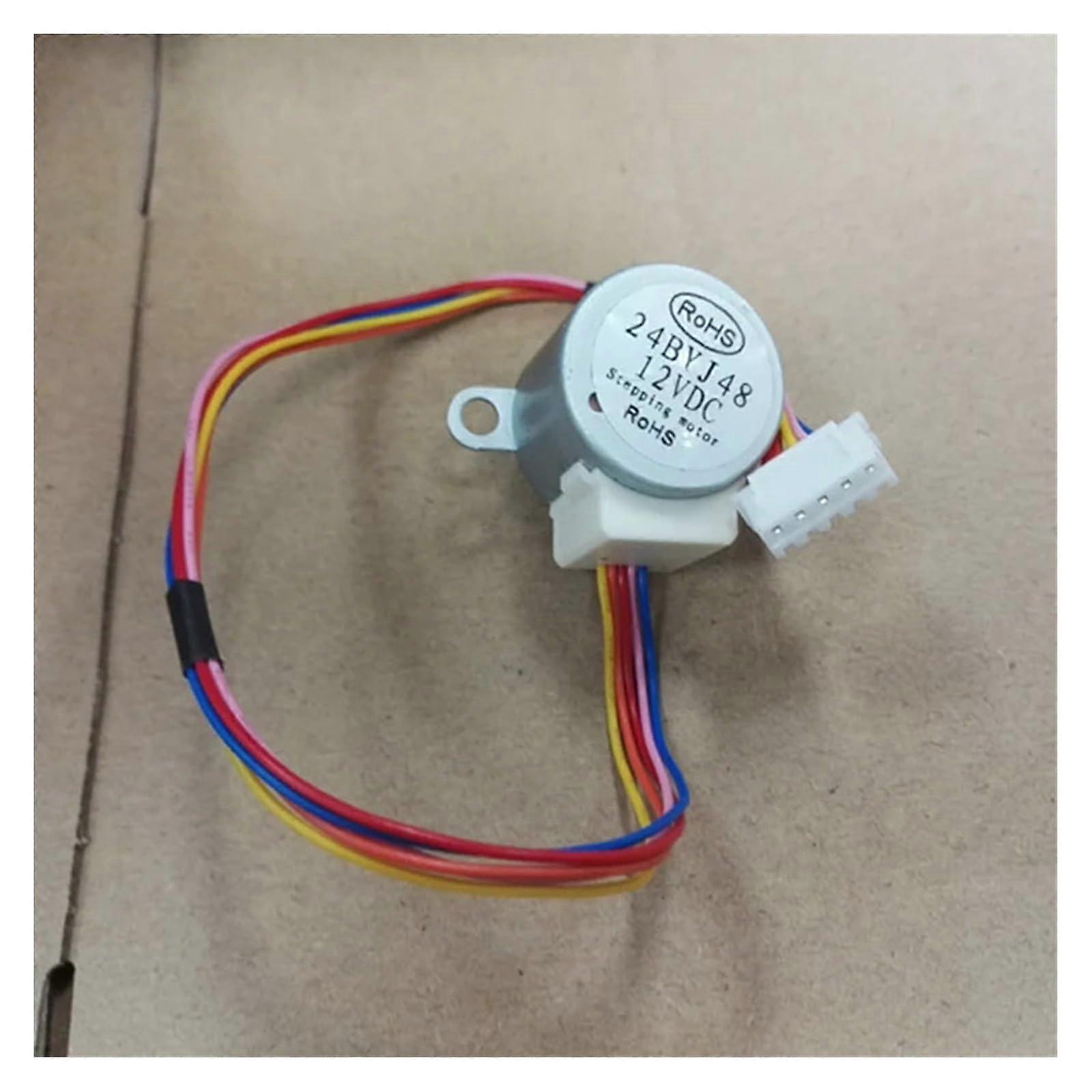 24byj48 12v Schrittmotor, 4-phasig, 5-adrig, Hohes Drehmoment, Kompakte Getriebebauweise, Übersetzungsverhältnis 1:40