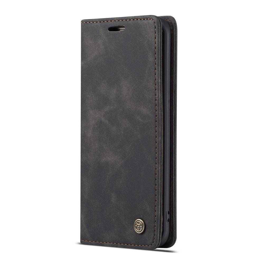 Caseme Schutzhülle Für Samsung Galaxy S7 Edge, Leder-wallet-case, Schwarz