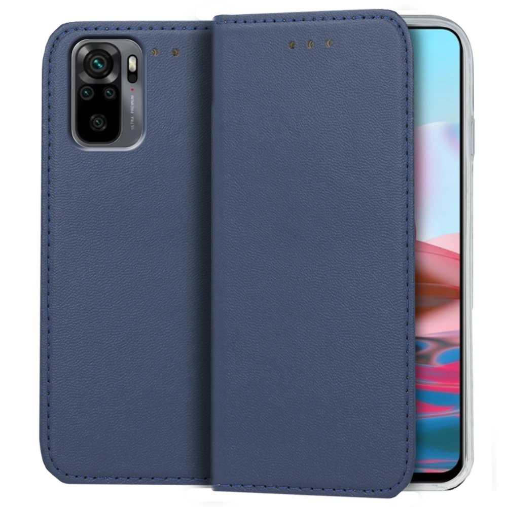 Brieftaschenhülle Für Xiaomi Redmi Note 10/10s+ Aus Glas, Farbe Zur Auswahl