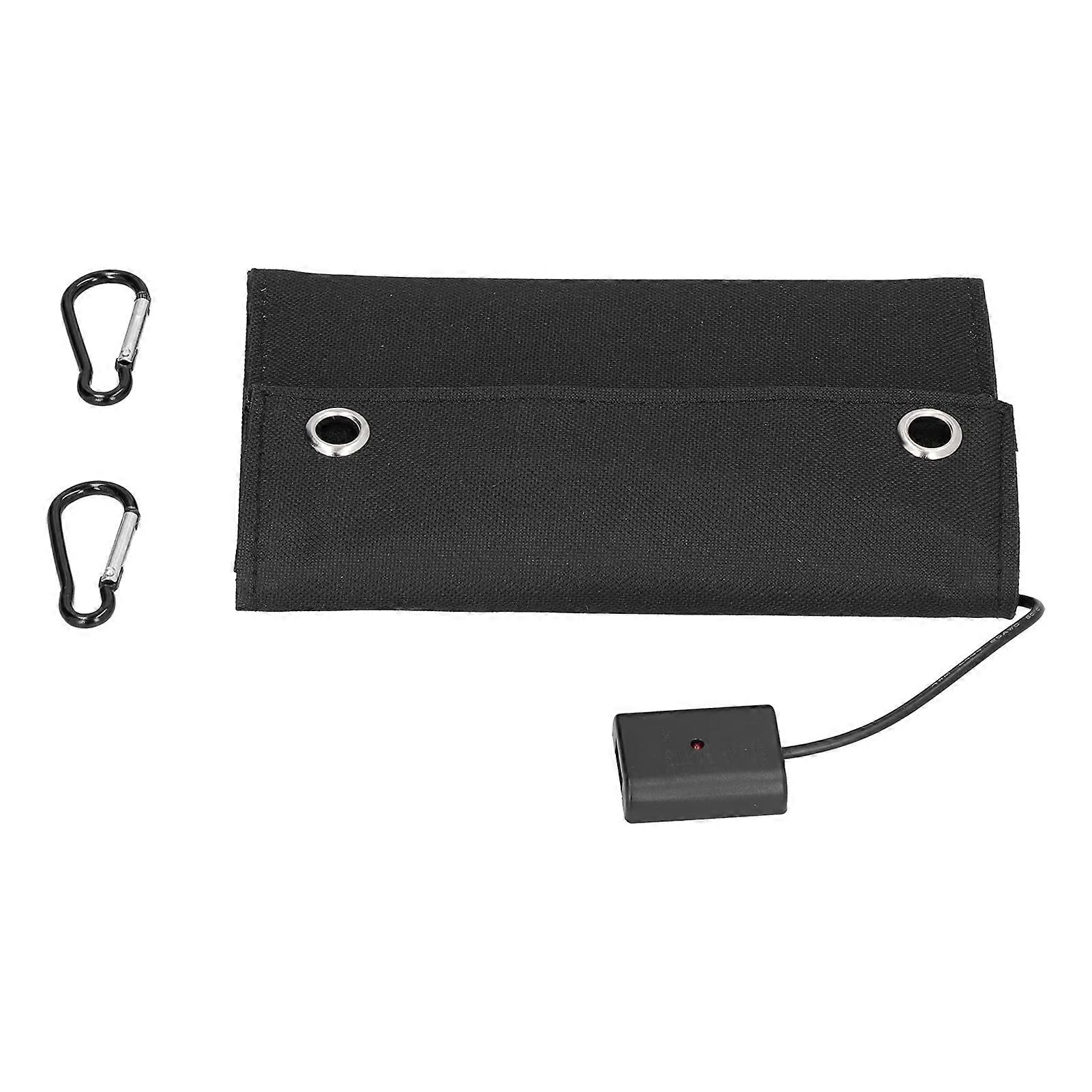 Faltbares 10w 5v Solarladegerät Für Mobiltelefone Mit Usb-schnellladefunktion Und Wasserdichtem Panel, Ideal Für Camping Und Outdoor-aktivitäten.