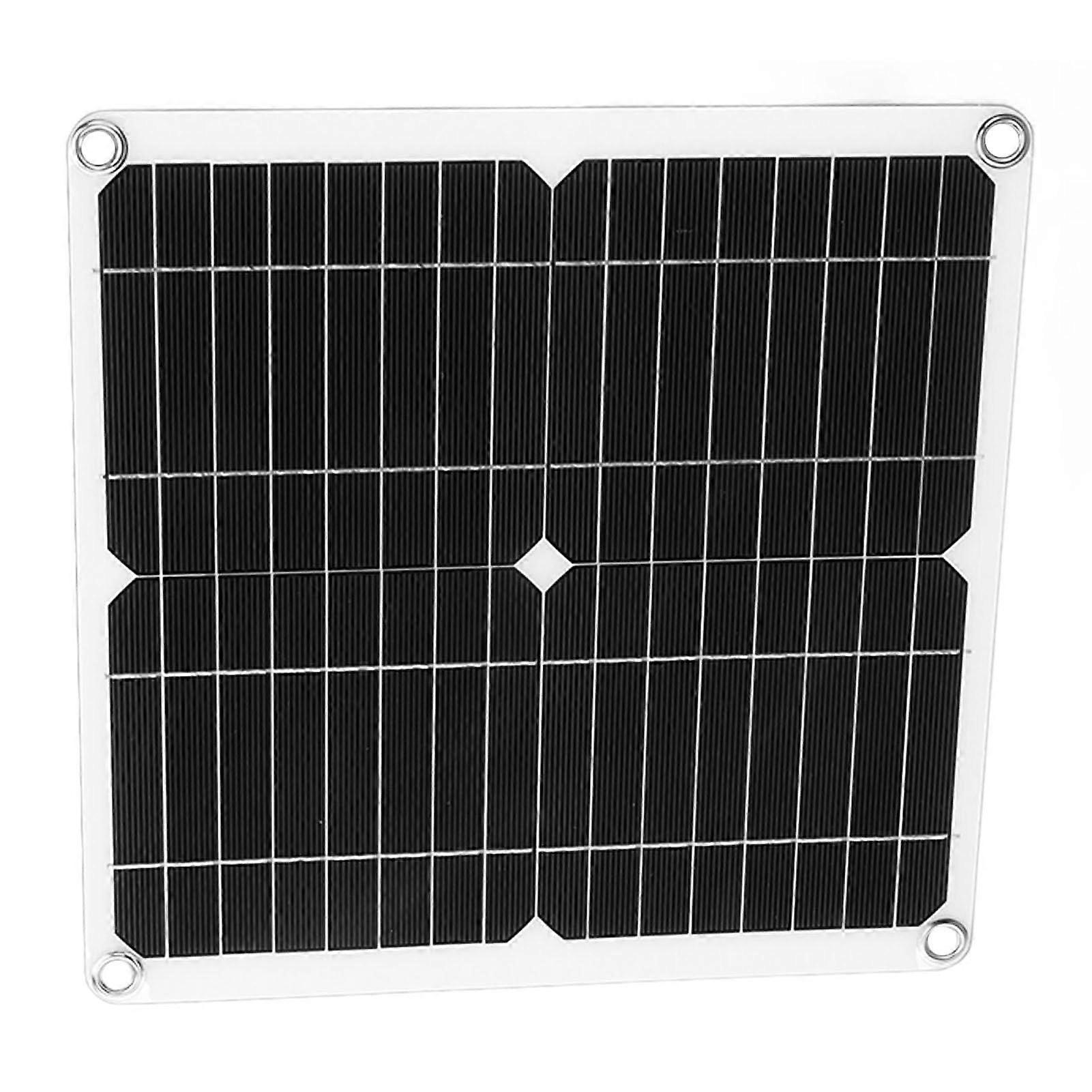 12v Semiflexibles Monokristallines Wasserdichtes Ip65 Solarmodul-set Mit 100a-regler Für Wohnmobile Und Boote
