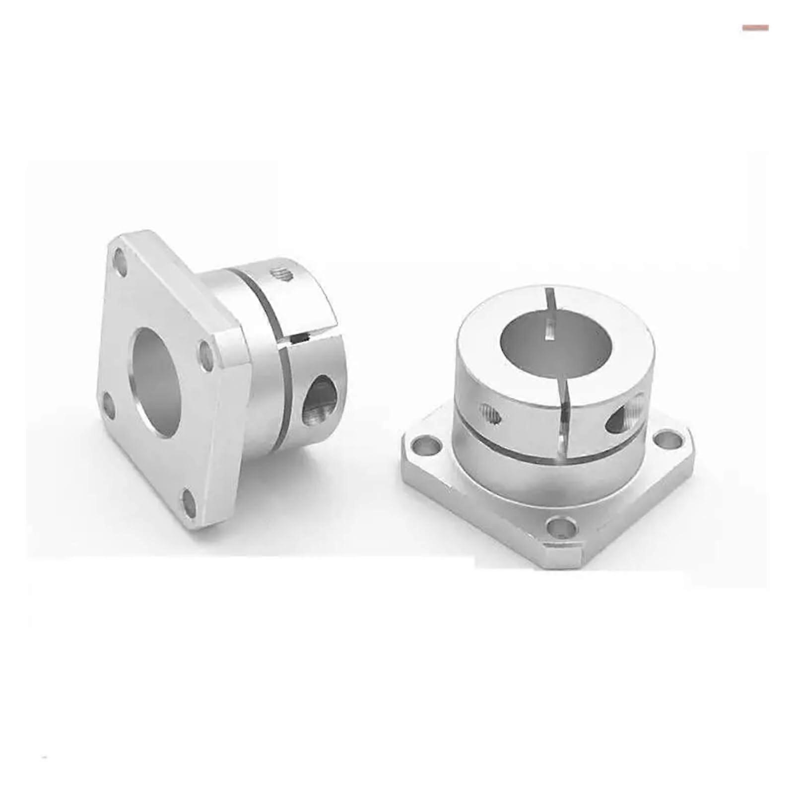 Lineare Wellenführungshalterung 16 Mm, Aus Aluminiumlegierung, Orangefarbener Flansch D16 Mm, Korrosionsbeständig