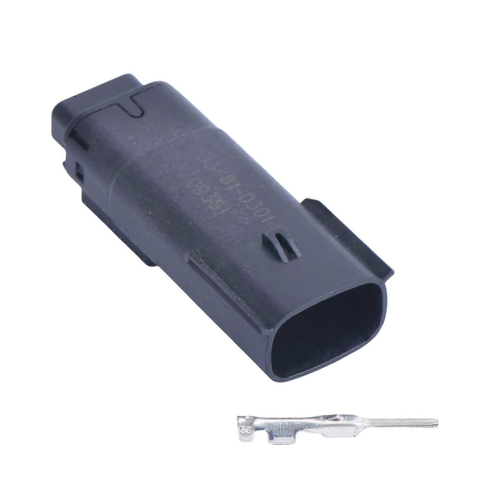 3-poliger Kfz-stecker, 1,2 Mm Serie, Stecker/buchse Für Servolenkpumpe, Robustes Nylongehäuse