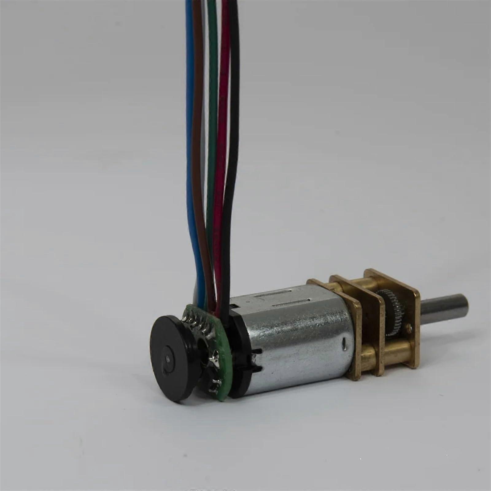 Ga12n20 Gleichstrom-getriebemotor Mit Magnetischem Encoder, 6 V/12 V Drehmoment, Geräuscharm, Mehrere Drehzahloptionen