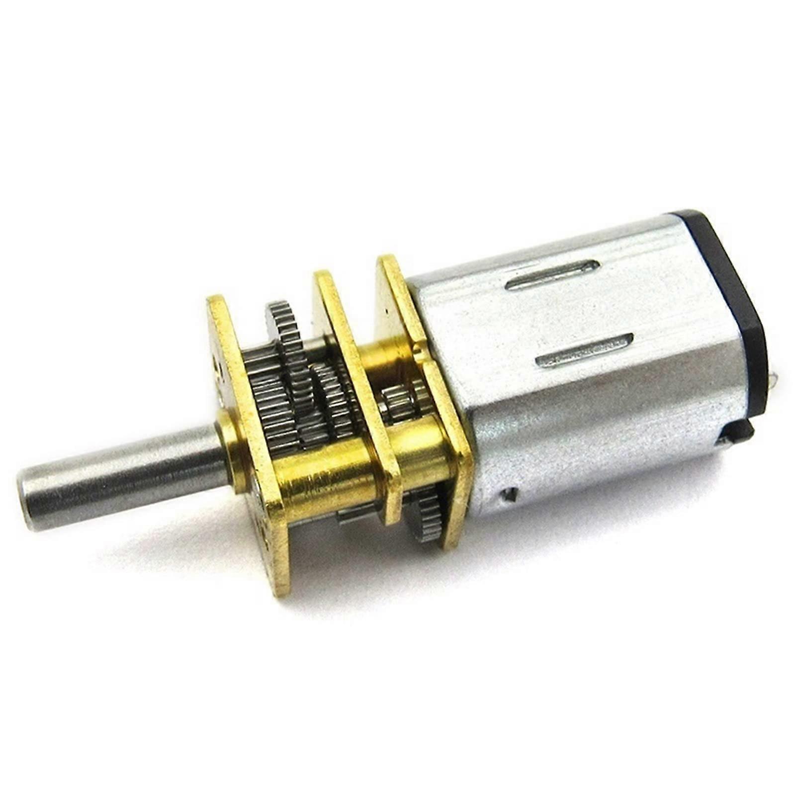 Miniatur-6v-n20-gleichstrom-getriebemotor, Hohes Drehmoment, Geringe Geräuschentwicklung, Langlebige Metallzahnräder Für Diy-robotikprojekte