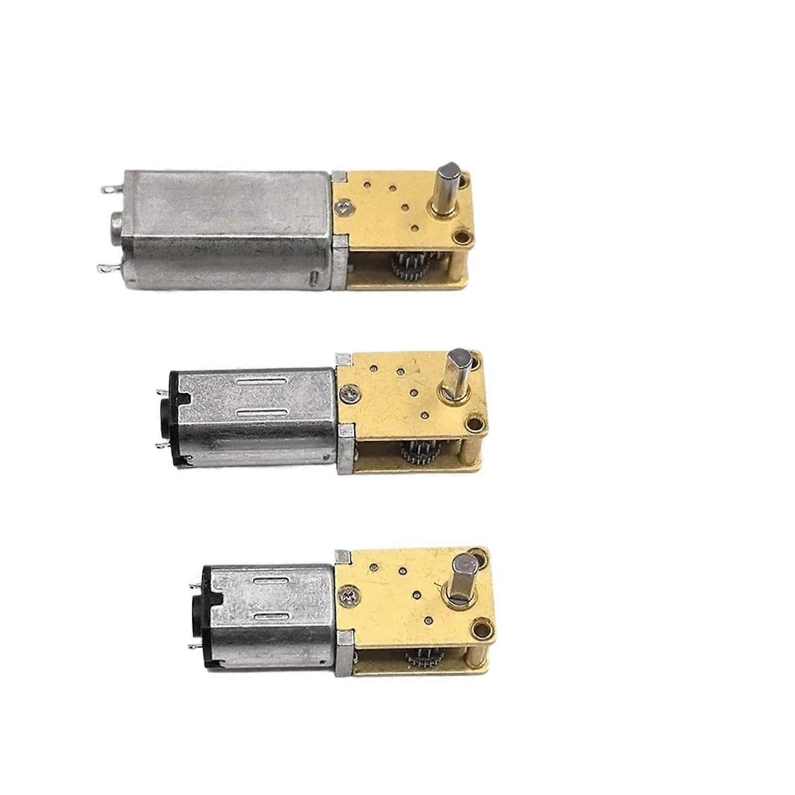 N30 3v–12v Schneckengetriebemotor, Rechtwinkliges Metallgetriebe Für Robotik, Präzise Steuerung Niedriger Drehzahlen