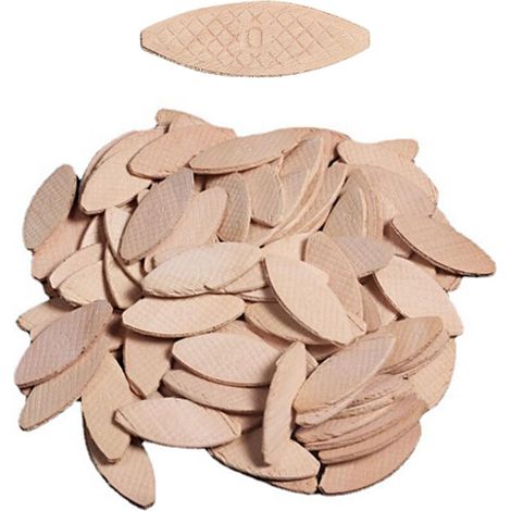 Lamello® 20 Mm Flachdübel, 100er-packung, Hochwertige Buchenholz-flachdübel Für Schreiner Und Heimwerkerprojekte, Für Holzbearbeitungs-/fräsmaschinen