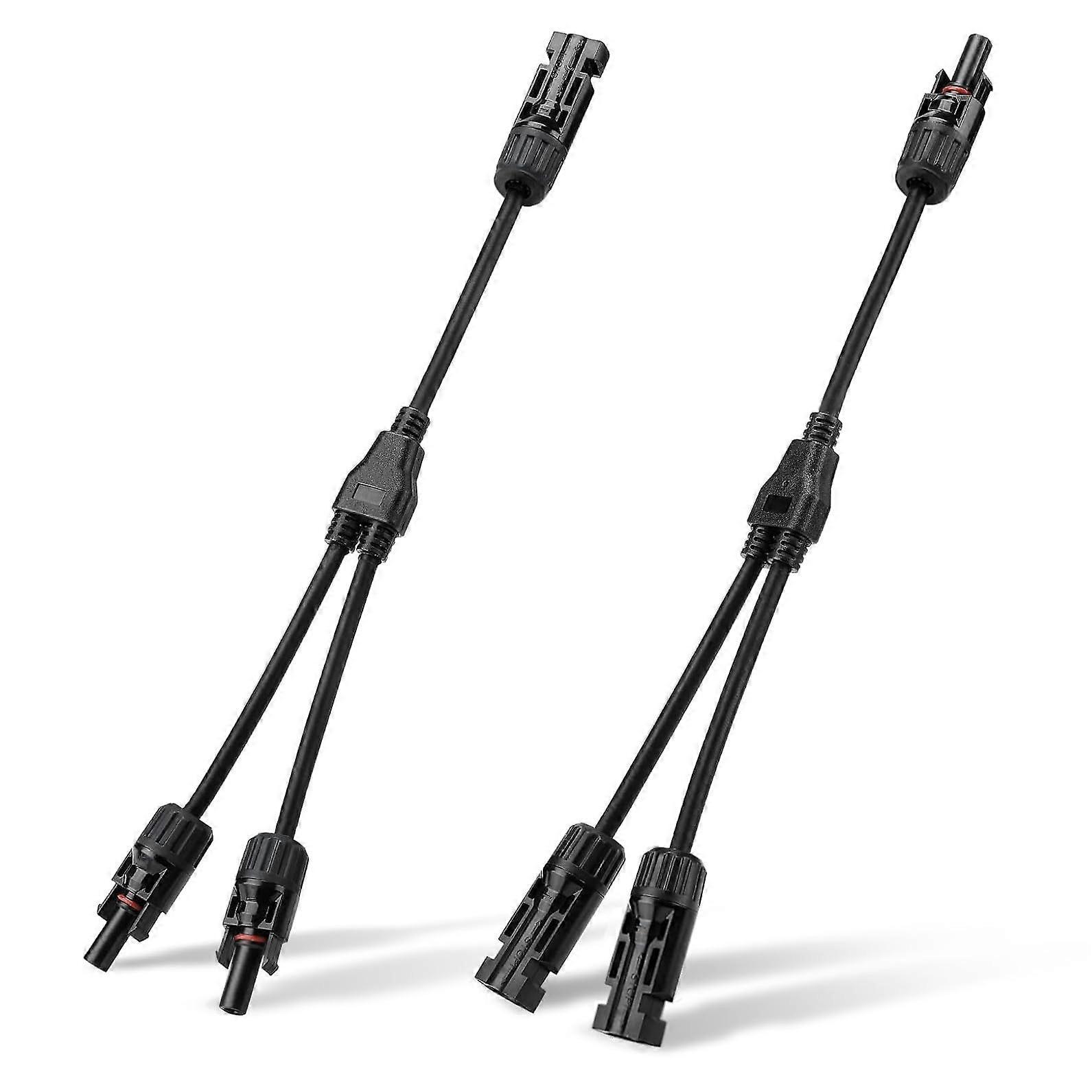 Mc4 Y-förmige Solarmodul-anschlussadapter, Flexible Geschlechtsumwandlung Für Parallelschaltung, 1 Paar