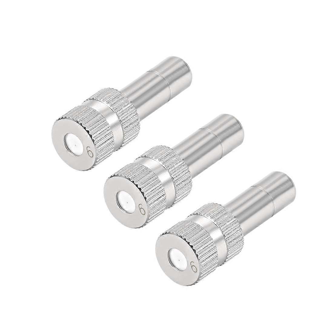 Sprühdüsen Aus Messing, 0,6 Mm (0,024 Zoll) Öffnung, Für 6-mm-schnellkupplung, 3er-packung