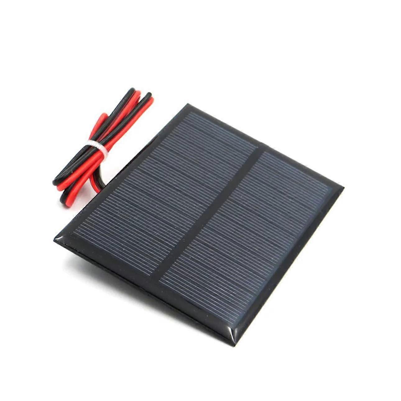 Mini-solarpanel 5v 200ma Mit Kabel, 100x70mm Poly Für Elektronikprojekte Und Diy-ladegeräte
