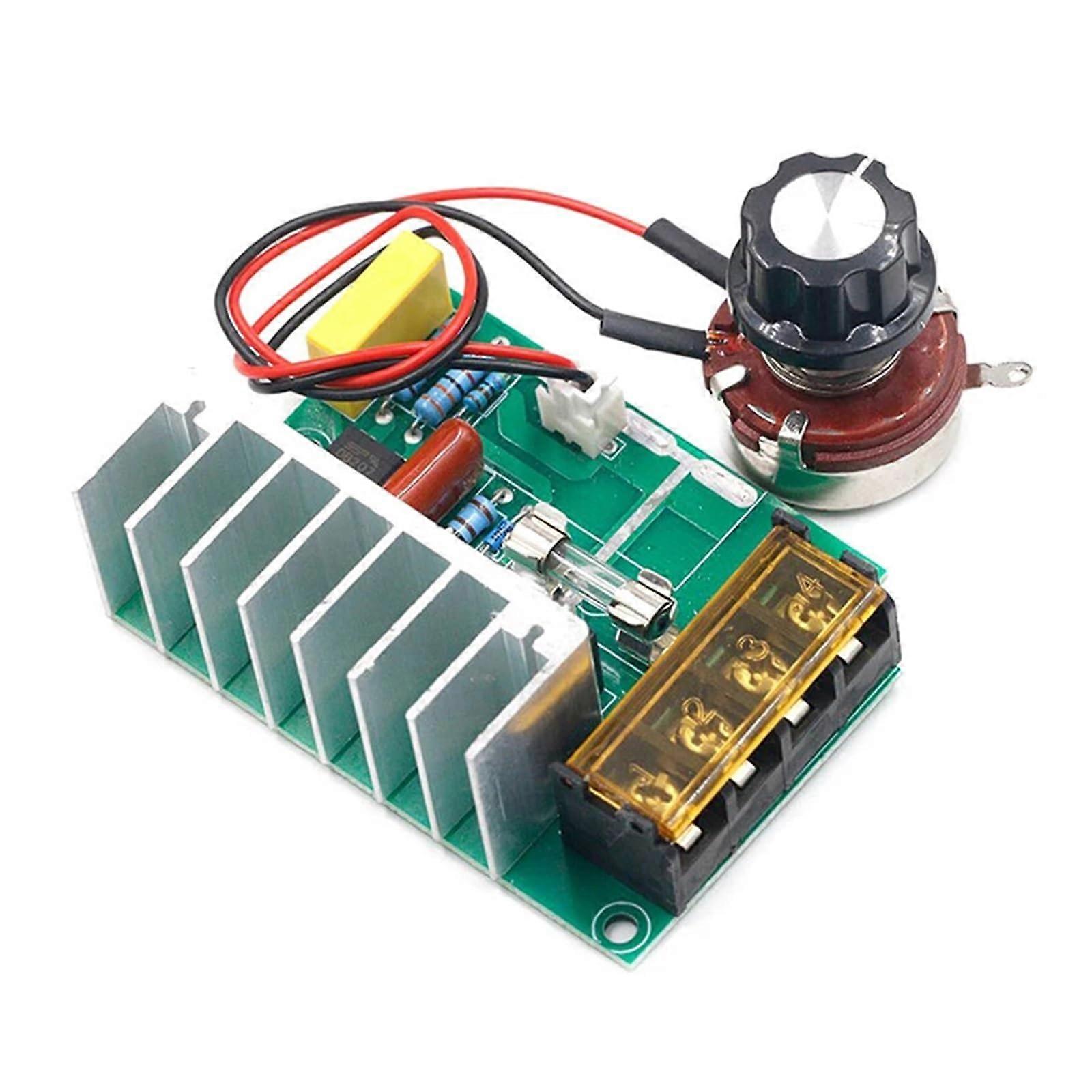 Scr 4000w Ac 0220v Spannungsregler Für Stufenlos Regelbare Motoren Und Präzise Spannungsregelung