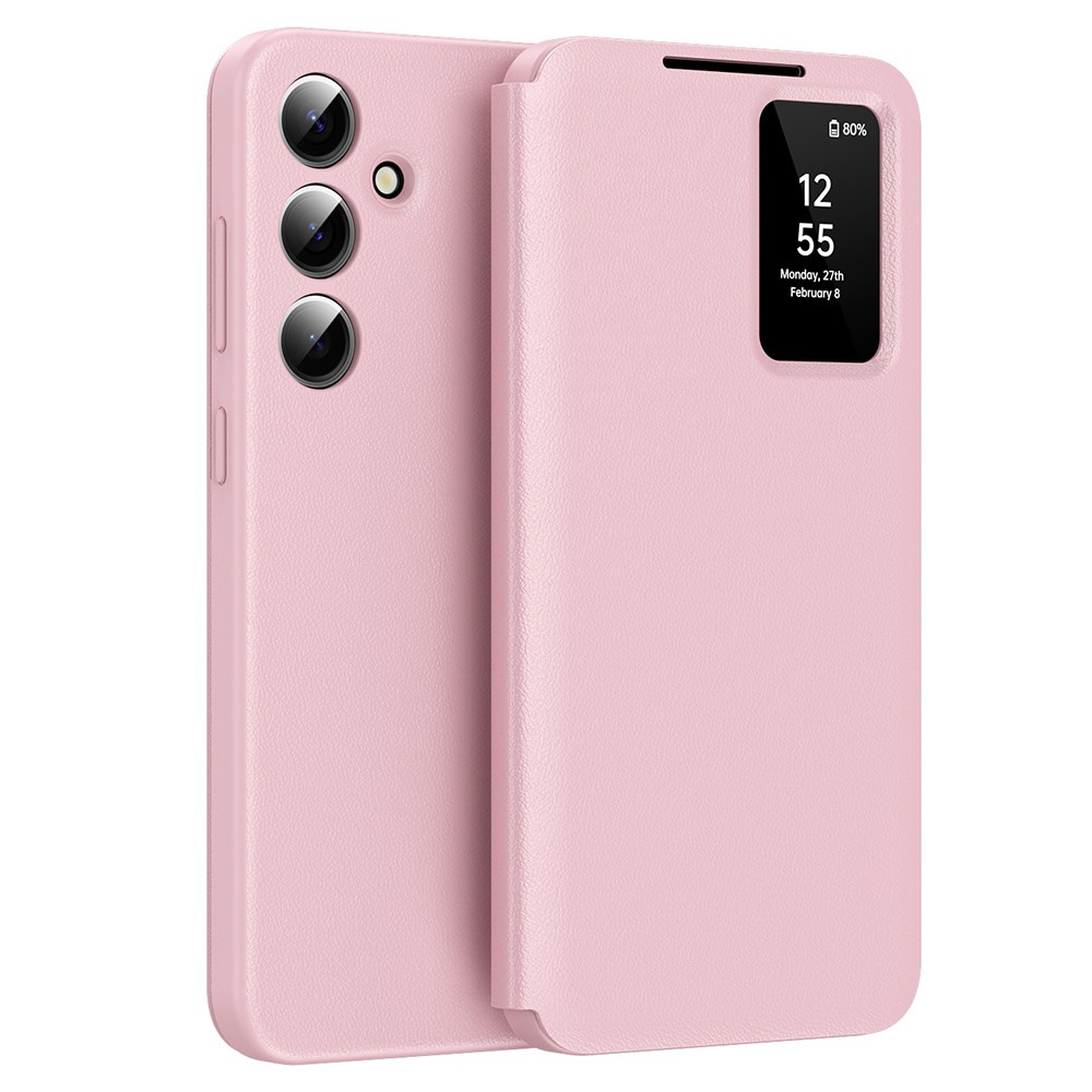 Samsung Galaxy S23 Fe Smart View Wallet Flip Case, Pink