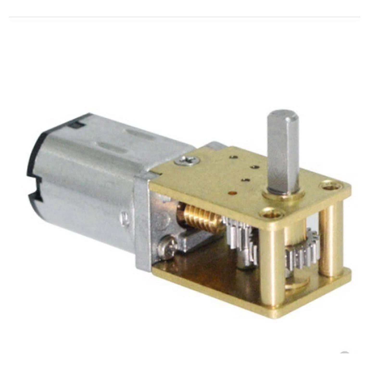 Micro N20 12v Gleichstrom-getriebemotor, Untersetzungsverhältnis 302:1, Metallgetriebe Für Robotikprojekte