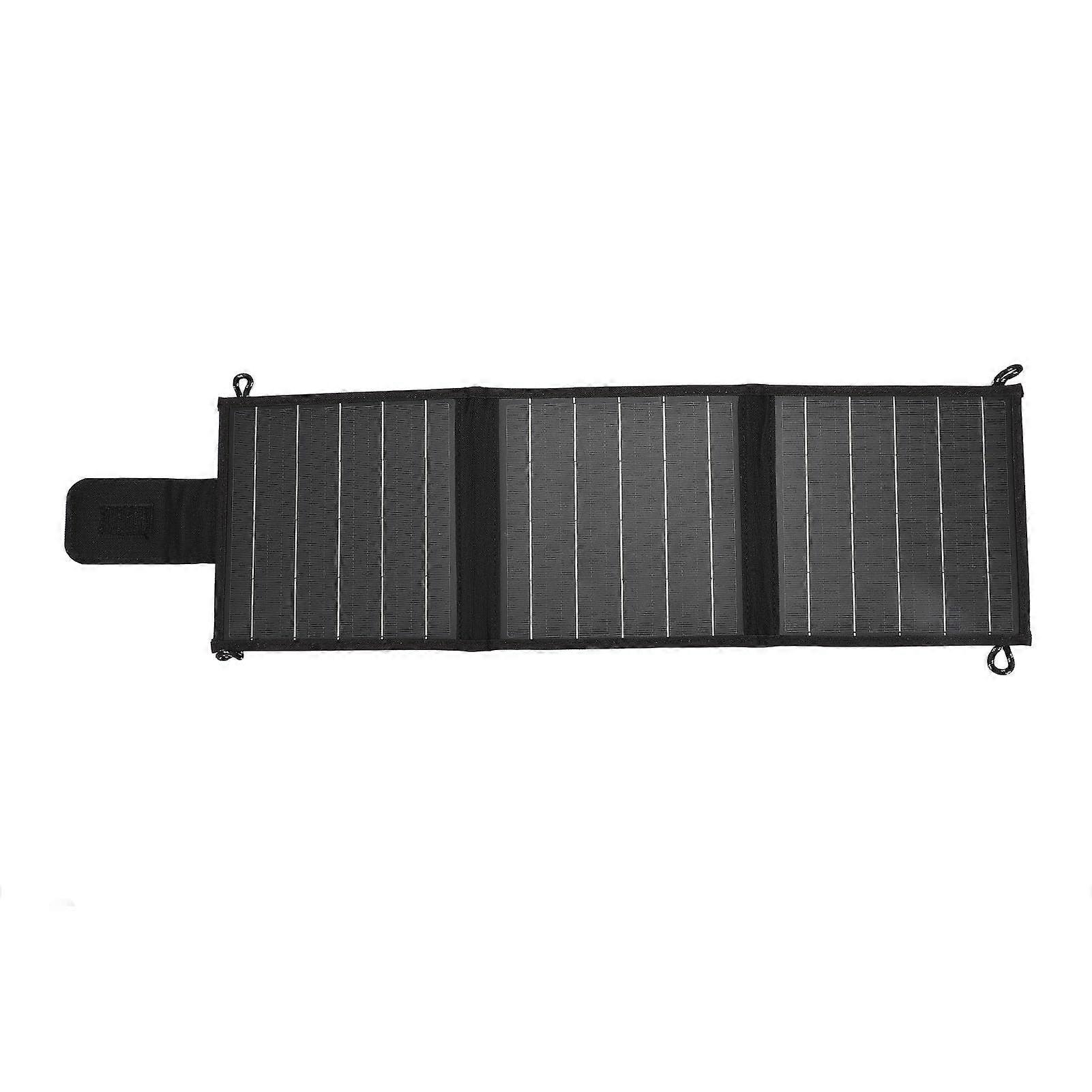 Tragbares Solarladegerät, Faltbares Solarpanel, Usb-stromversorgung Für Den Außeneinsatz, Ideal Für Camping, Wandern, Reisen Und Notfallsituationen.