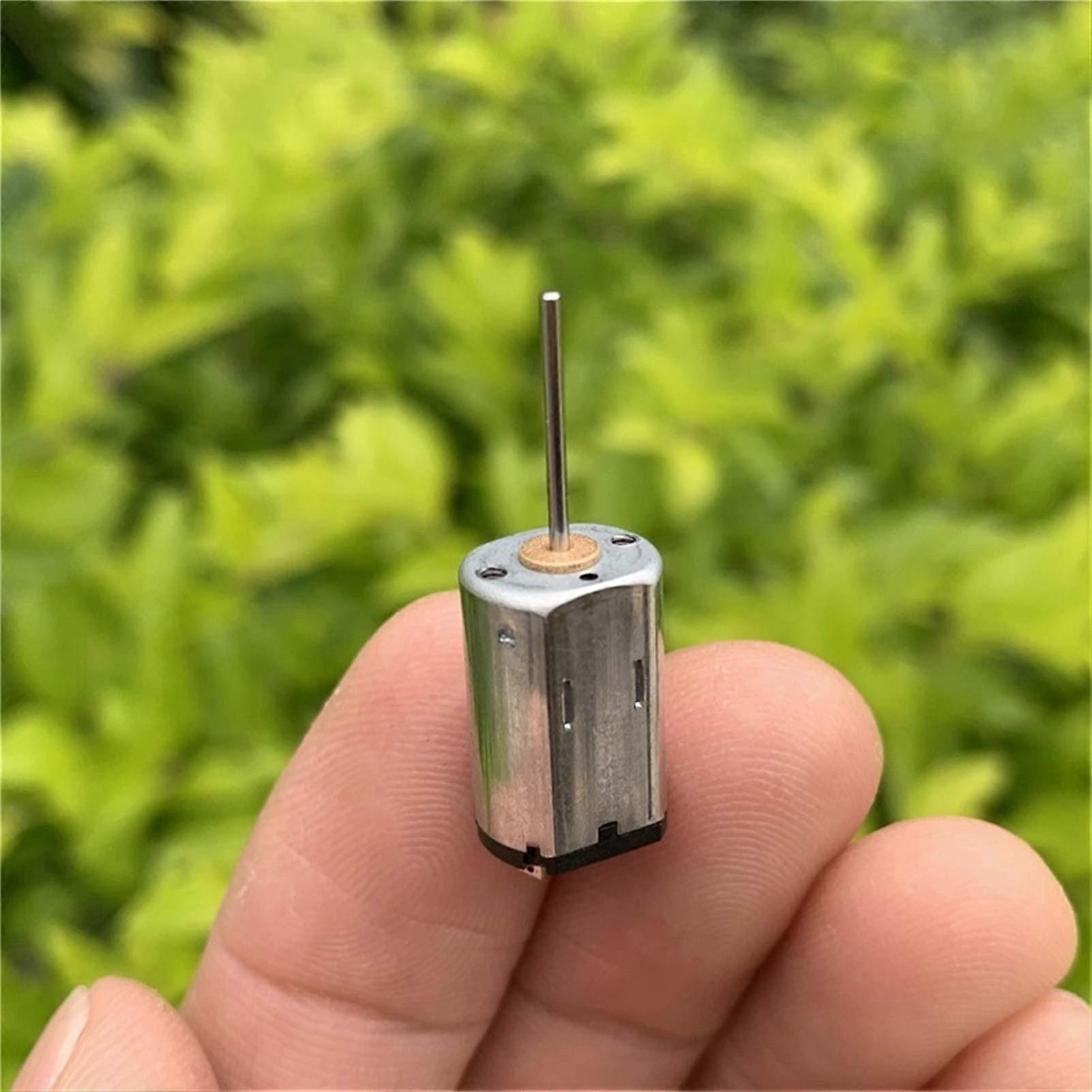 Miniatur-gleichstrommotor M20, Flache Bauform, Edelmetallbürsten, Lange Welle, Geringer Stromverbrauch, Ideal Für Heimwerkerprojekte.