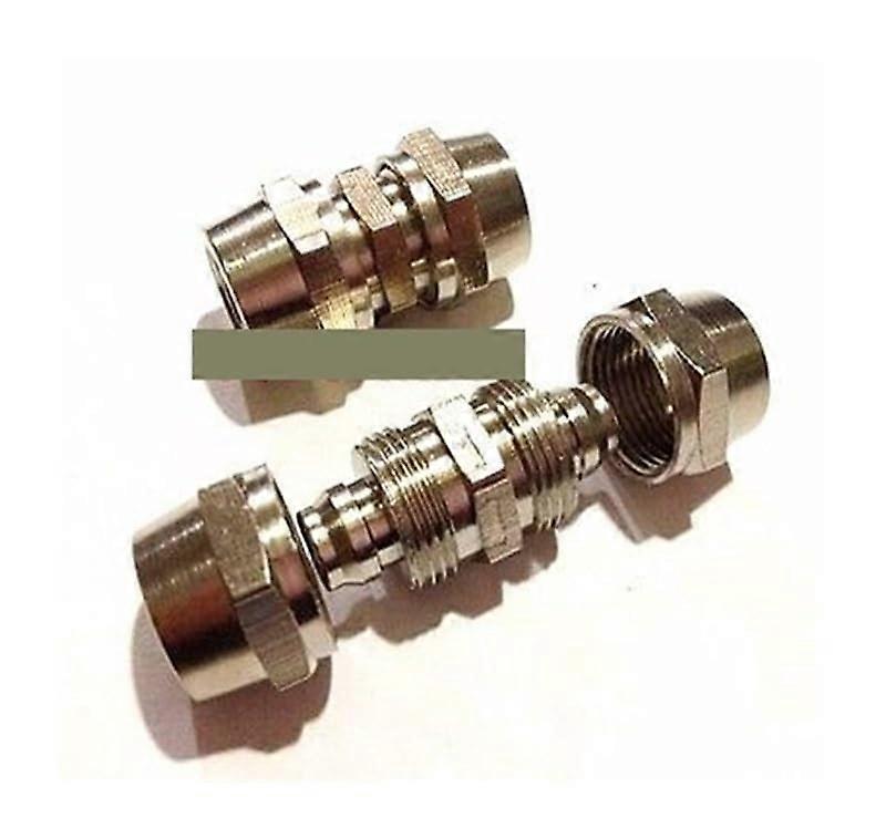 90°-winkelstück Aus Messing 12 X 8 Mm Für Pneumatikschläuche, Schnellanschluss, Auslaufsicher