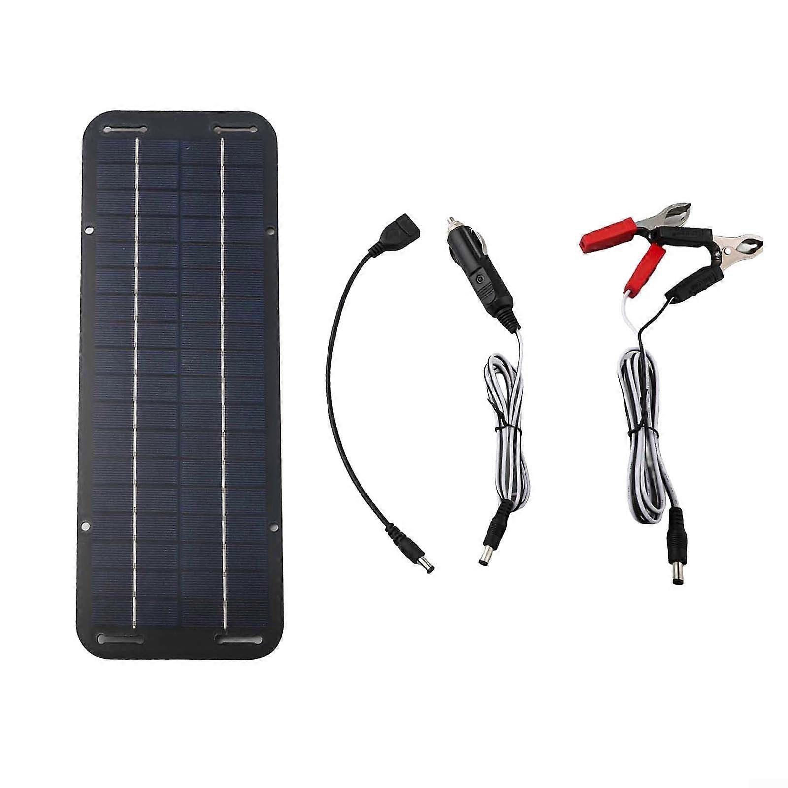 30-w-12-v-solar-batterieladegerät/erhaltungsladegerät Für Auto, Wohnmobil Und Boot, Ip65 Wasserdicht, Mit Verpolungsschutz