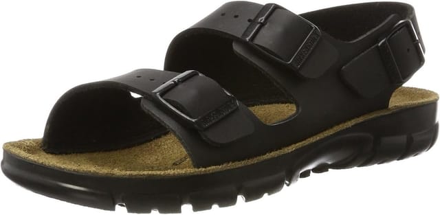 Sandale Kano, Birko-Flor, Black, Größe 45