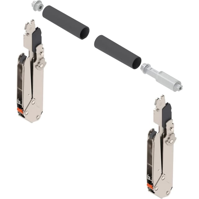 AVENTOS HL top Hochliftklappe, Hebelpaket (Set), KH=300-340 mm, symmetrisch, für SERVO-DRIVE, vernickelt