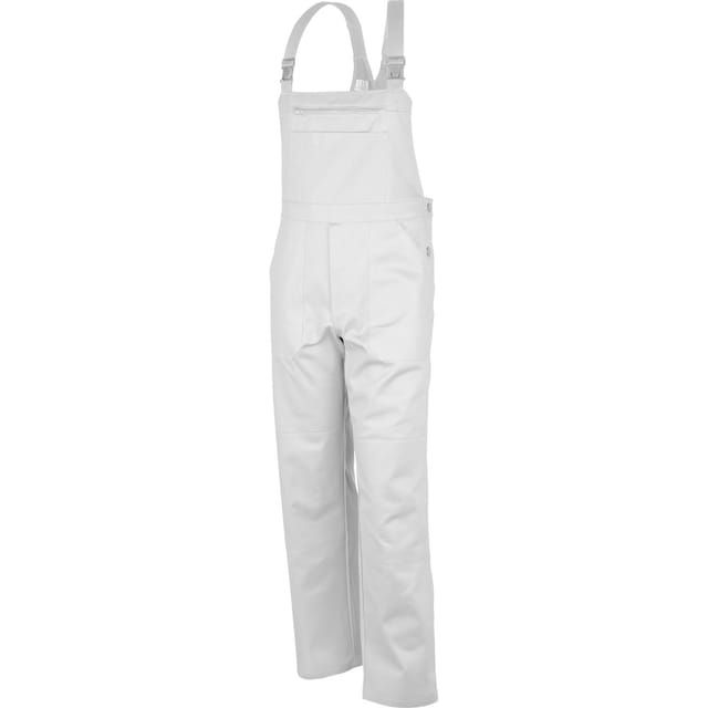 Latzhose "basic" weiß, Größe 66
