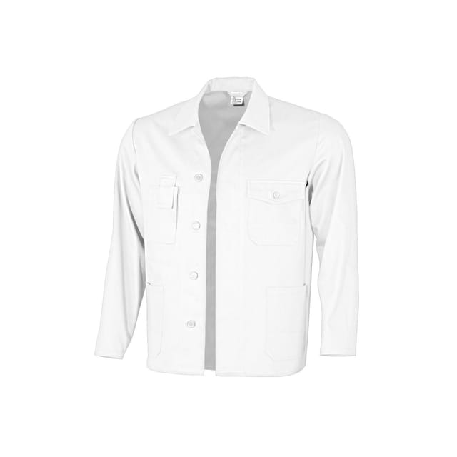 Arbeitsjacke "basic" weiß, Größe 60