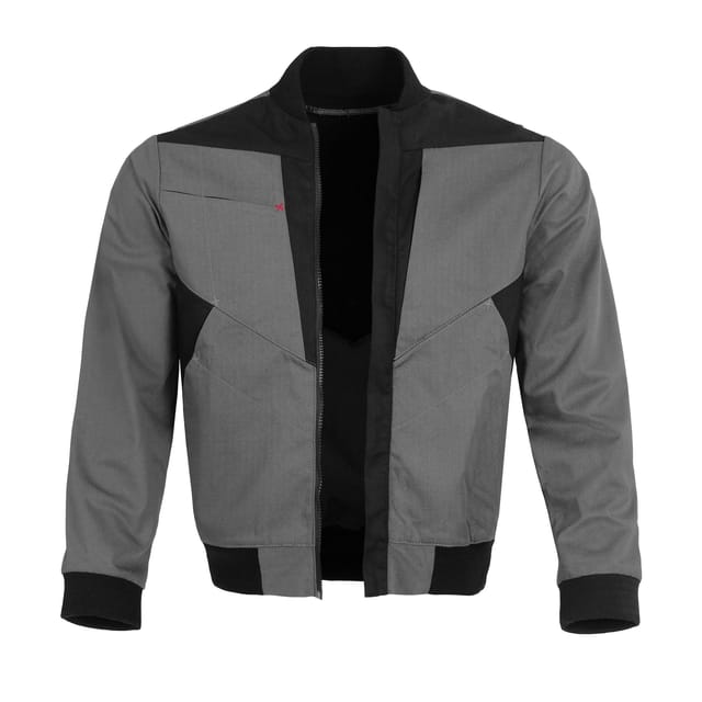 Blousonjacke X-Serie grau/schwarz Größe L