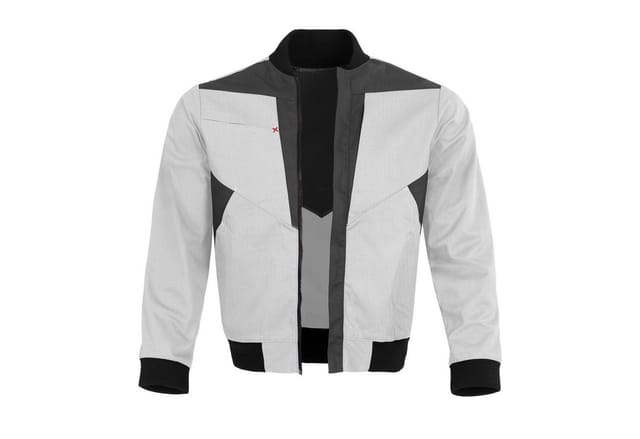 Blousonjacke X-Serie weiß/grau Größe 3XL