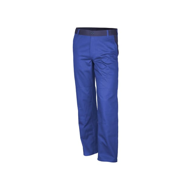 Bundhose basic 2-farbig kornblau/marine Größe 68