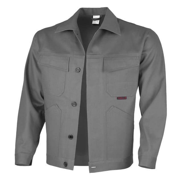 Bundjacke "classic" grau, Größe 64