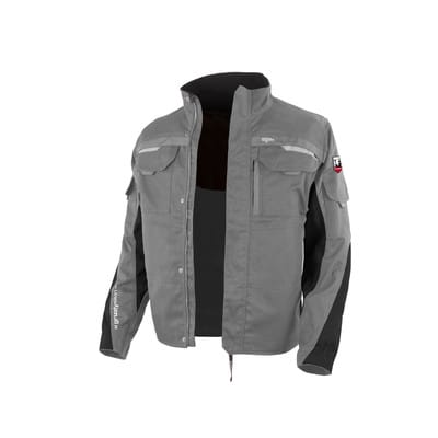 Bundjacke "IRON" grau/schwarz, Gr. 5XL (70/72)